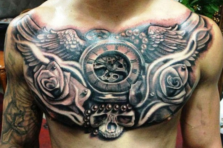 Badass Chest Tattoos