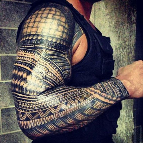 Badass Tribal Tattoo Designs For Men