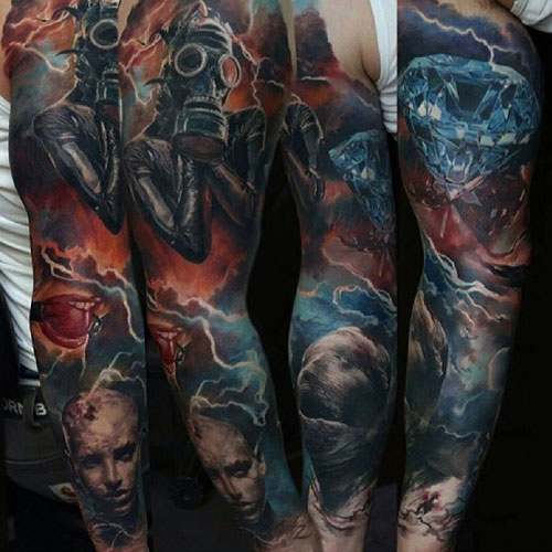 Badass Full Sleeve Tattoos