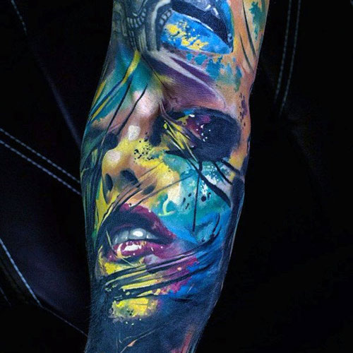Badass Colorful Tattoos