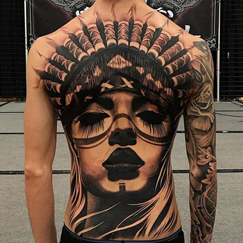 Awesome Full Back Tattoo Ideas For Men