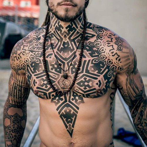 Badass Tribal Tattoo Designs For Guys
