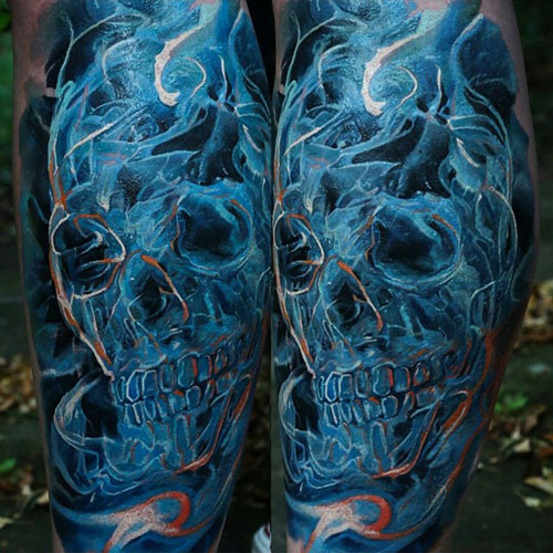 Cool Leg Tattoo Designs For Men