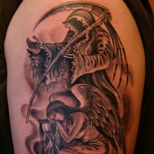 Angel of Death Tattoo