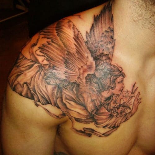 Coolest Angel Tattoo Designs For Men