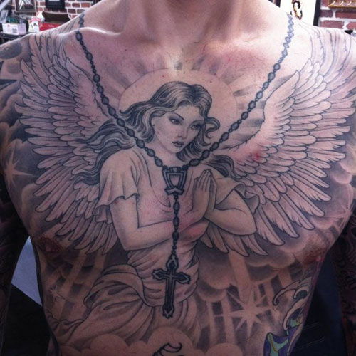 Praying Angel Tattoo