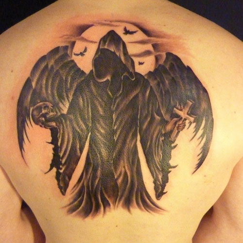 Angel of Death Tattoo