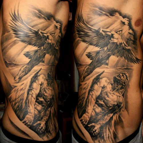Flying Angels Tattoo Designs