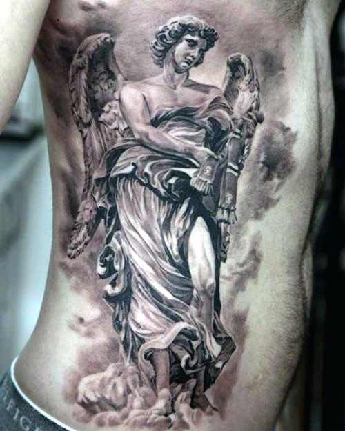 Classic Angel Tattoo