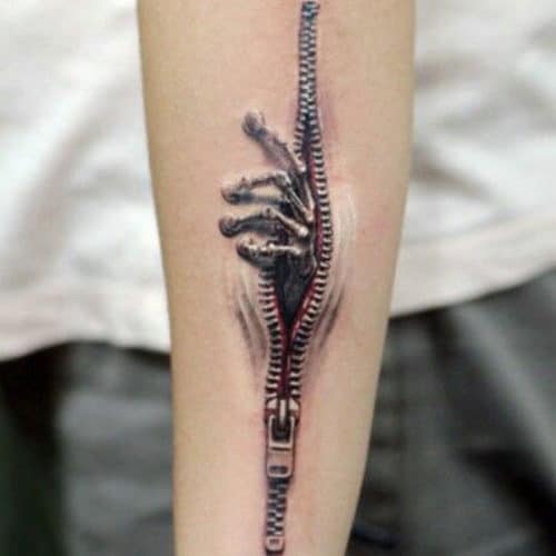 Arm Tattoos - Alien