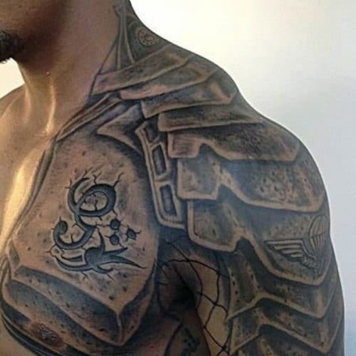 Chest to Arm Tattoos For Guys