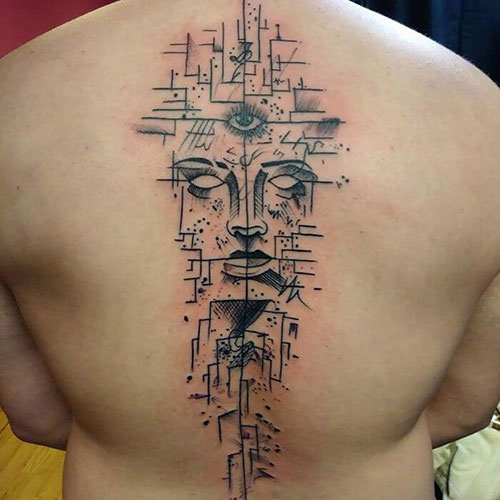 Spine Tattoos For Men
