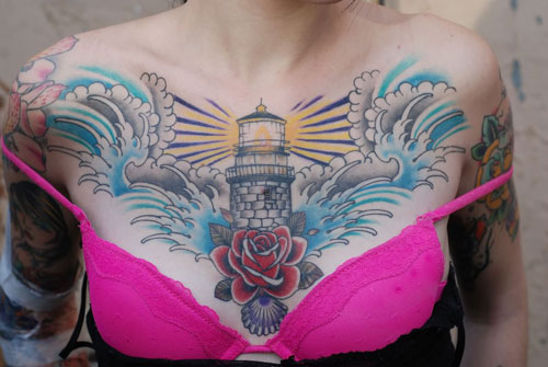 Unique Chest Tattoos For Women