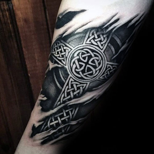 Cool Celtic Cross Tattoos