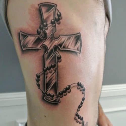 Religious Cross Tattoos For Men