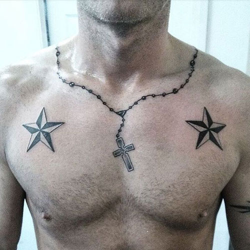 Cross Necklace Tattoo