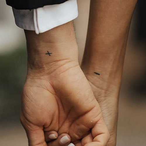Small Cute Couple Tattoos