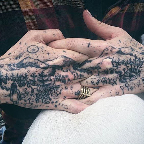 Unique Matching Couple Tattoos