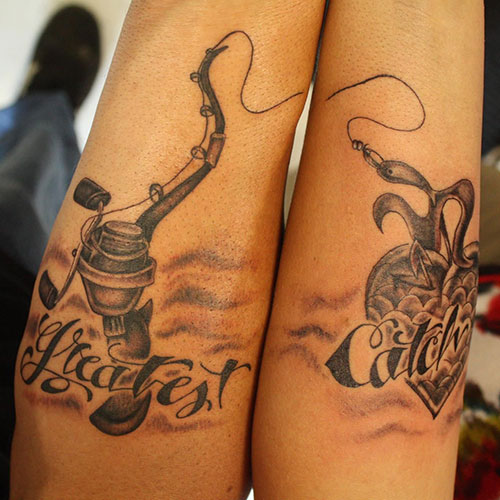 Meaningful Country Couple Tattoos