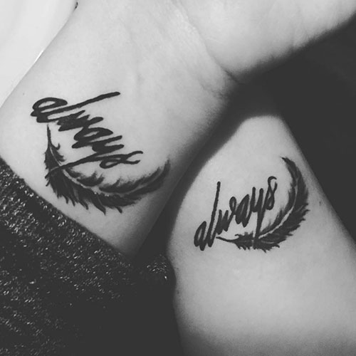 Wrist Couple Tattoos