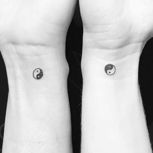 Minimalist Couple Tattoos