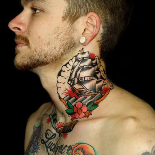 Side Neck Tattoos