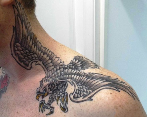 Shoulder Neck Tattoo