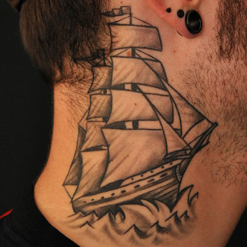 Sailor Neck Tattoo