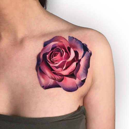 Cute Rose Tattoos