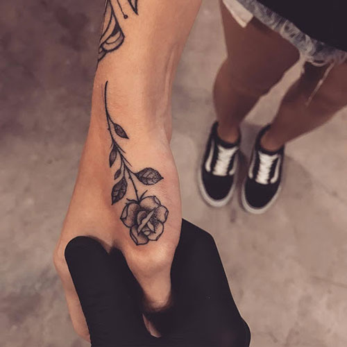 Little Rose Tattoo