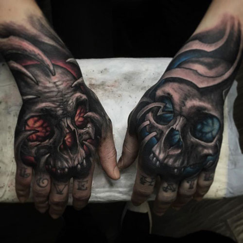 Cool Skull Tattoo Design Ideas