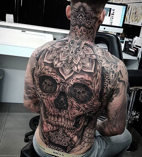 Badass Skull Tattoo