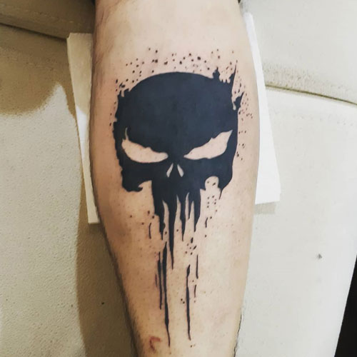 Punisher Skull Tattoo