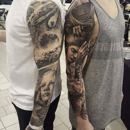 Best Full Sleeve Arm Tattoo Designs For Guys