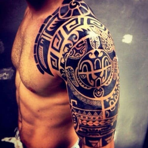 Tribal Sleeve Tattoos