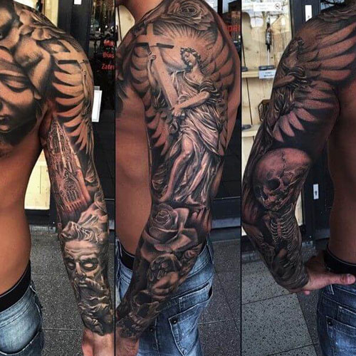 Badass Arm Sleeve Tattoo Ideas For Men