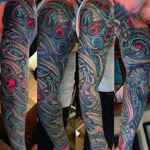 Artistic Full Sleeve Tattoo Designs