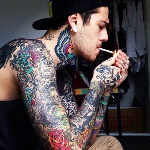 Nice Full Sleeve Men's Tattoos