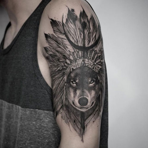 Best Wolf Tattoo Ideas For Men