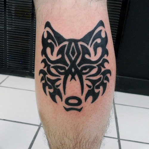 Simple Wolf Tattoos