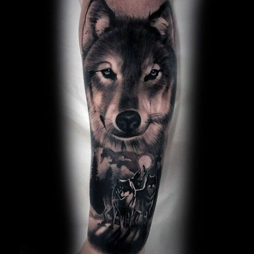 Wolf Pack Tattoo