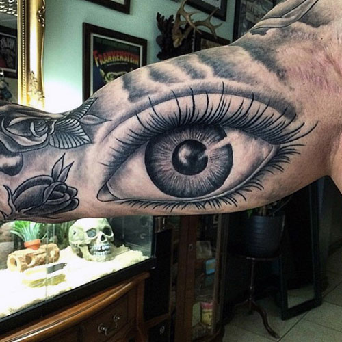 Inside Bicep Tattoo