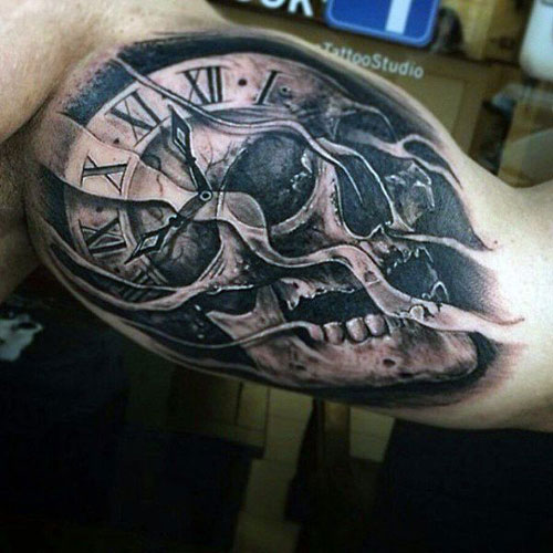 Badass Bicep Tattoos For Men