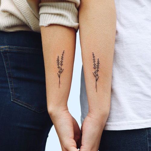 Matching Friend Tattoos