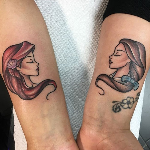 Bestie Tattoos For Girls