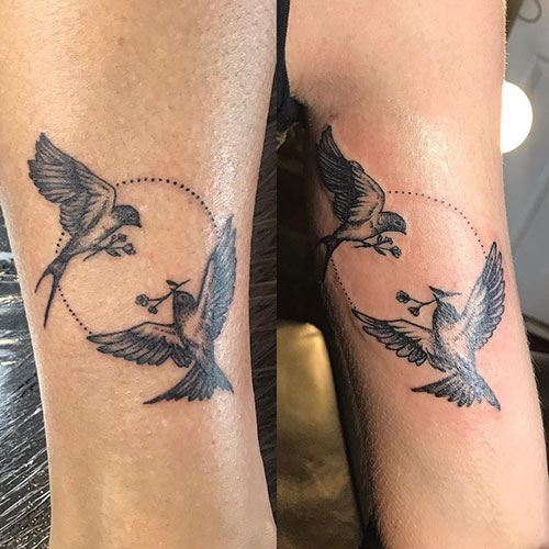 Matching Bird Tattoo