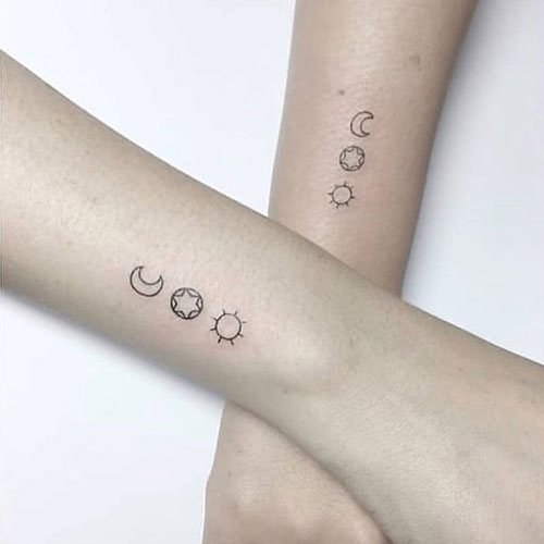 BFF Tattoos For Women