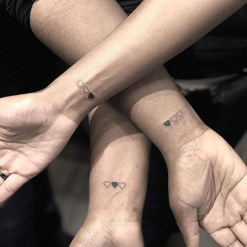 Best Friend Tattoos For Three People