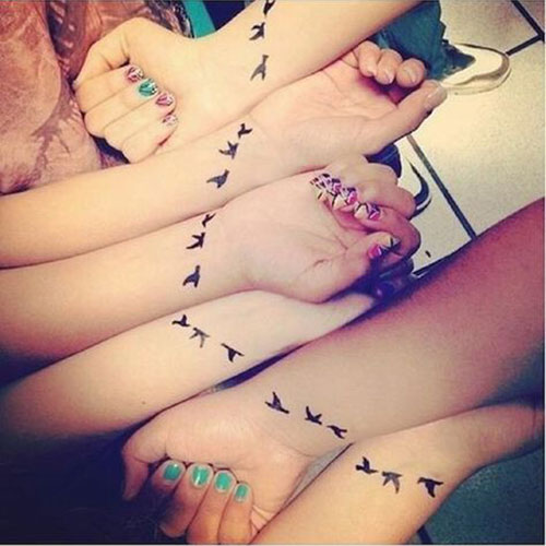 Best Matching Tattoo Ideas For Groups