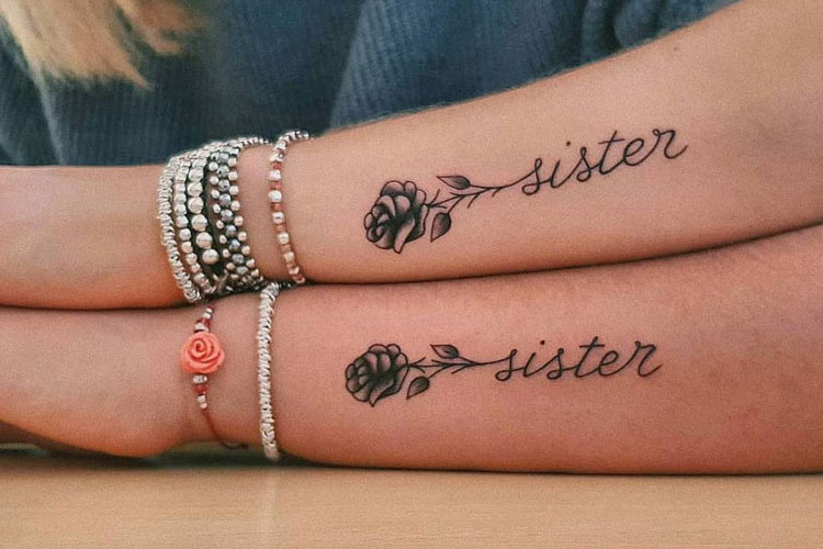 Cute Sister Tattoos